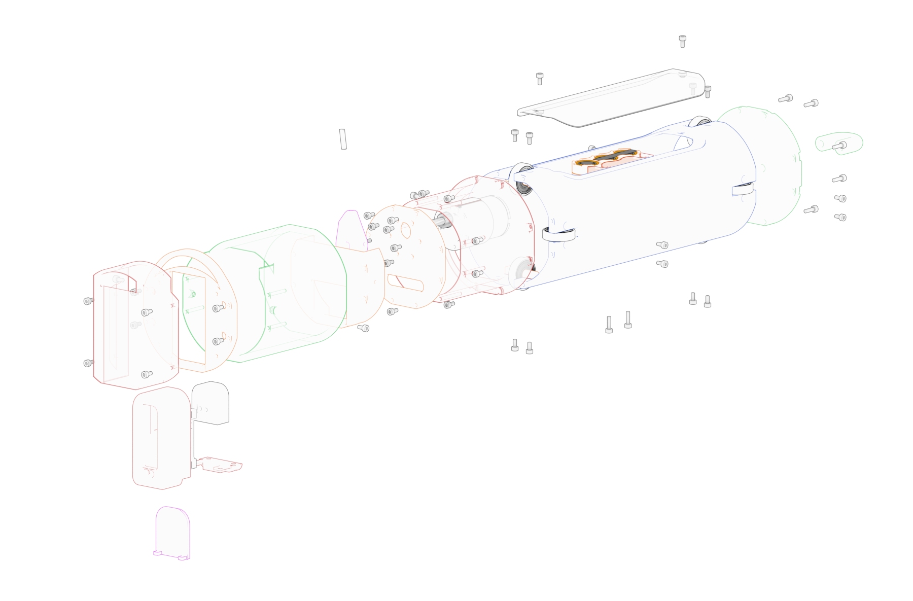 Exploded View Render